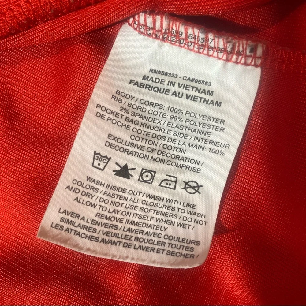 Nike Red Track Jacket‎ Size Medium